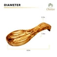 thumbnail image 6 of Olive Wood Spoon Rest, 6 of 9