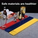 thumbnail image 4 of Alfombrilla para bar de PVC, alfombrilla para taza de derrames, rectangular, antideslizante, café, vino, té, posavasos para cerveza, mantel individual, 8x60 cm, azul Eigraketly LF0112-04B, 4 of 7