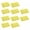Yellow, variant on Sunjoy Tech 10Pcs Activity Plastic Art Trays,Painting Plates Stackable Serving Tray for Art and Crafts,DIY Projects,Painting