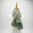 thumbnail image 2 of Meresysid Boys And Girls' Scarves For Christmas Cute Thick And Warm Scarves Green, 2 of 4