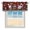 Brown, variant on Red Kitchen Baker Kitchen Valances for Windows 42x12 Inch Kitchen Curtains Valances Rod Pocket Rustic Chef Cooking Kitchenware Bathroom Window Valances for Window Treatment Decor