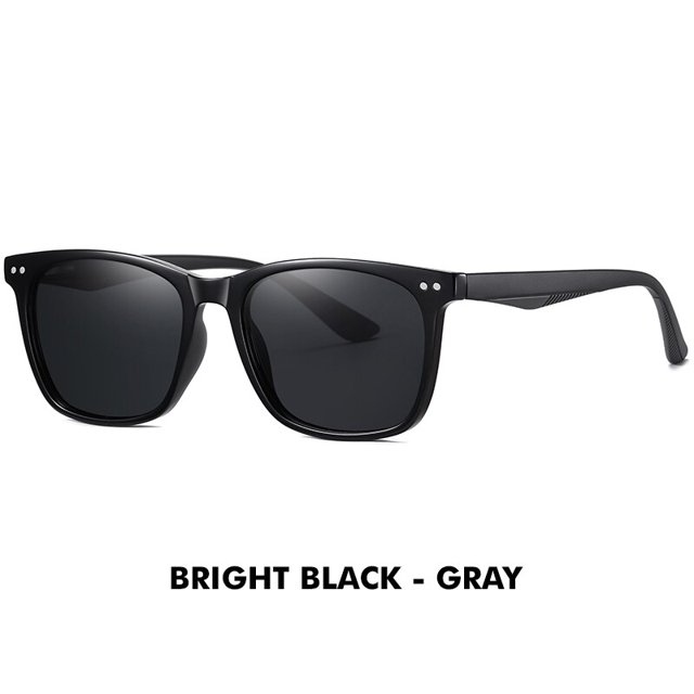 Gafas de sol polarizadas para hombre y mujer, lentes cuadradas a la moda, ultraligeras, con montura TR G15, antideslumbrantes, para conducir Fivean unisex