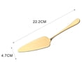 thumbnail image 5 of tasrioml Stainless Steel Cake Server Pastry Butter Divider Pizza Cheese Spatula Knife for Home Kitchen Party, 5 of 8