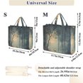 thumbnail image 2 of FORMRS Womens Corduroy Tote Bag Crossbody Shoulder Handbag with Pocket, Retro Forest, 2 of 7