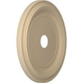 thumbnail image 2 of Ekena Millwork 22"OD x 3 1/2"ID x 1 1/2"P Traditional Thermoformed PVC Ceiling Medallion (Fits Canopies up to 13 1/2"), UltraCover Satin Smokey Beige, 2 of 5