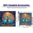 thumbnail image 2 of Diamond Art Kits for Adults - Landscape Flowers Diamond Painting Kits DIY 5D Full Drill Diamond Dots Paintings with Diamonds Gem Art and Crafts for Home Decor 12x16 Inch, 2 of 7