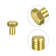 thumbnail image 4 of Brass Hex Bolts, 1/2-13x3/4" 1 Pack Fully Thread Grade 4.8 Machine Screws, 4 of 5