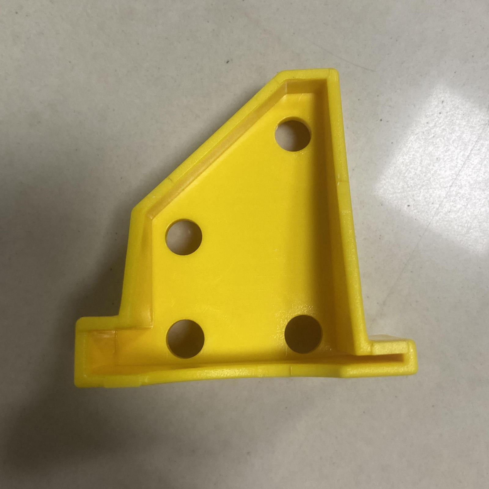 Baoblaze 20 Pieces Flooring Spacers 1/4" 1/2" for Subfloor Panels Lvt Vinyl Yellow