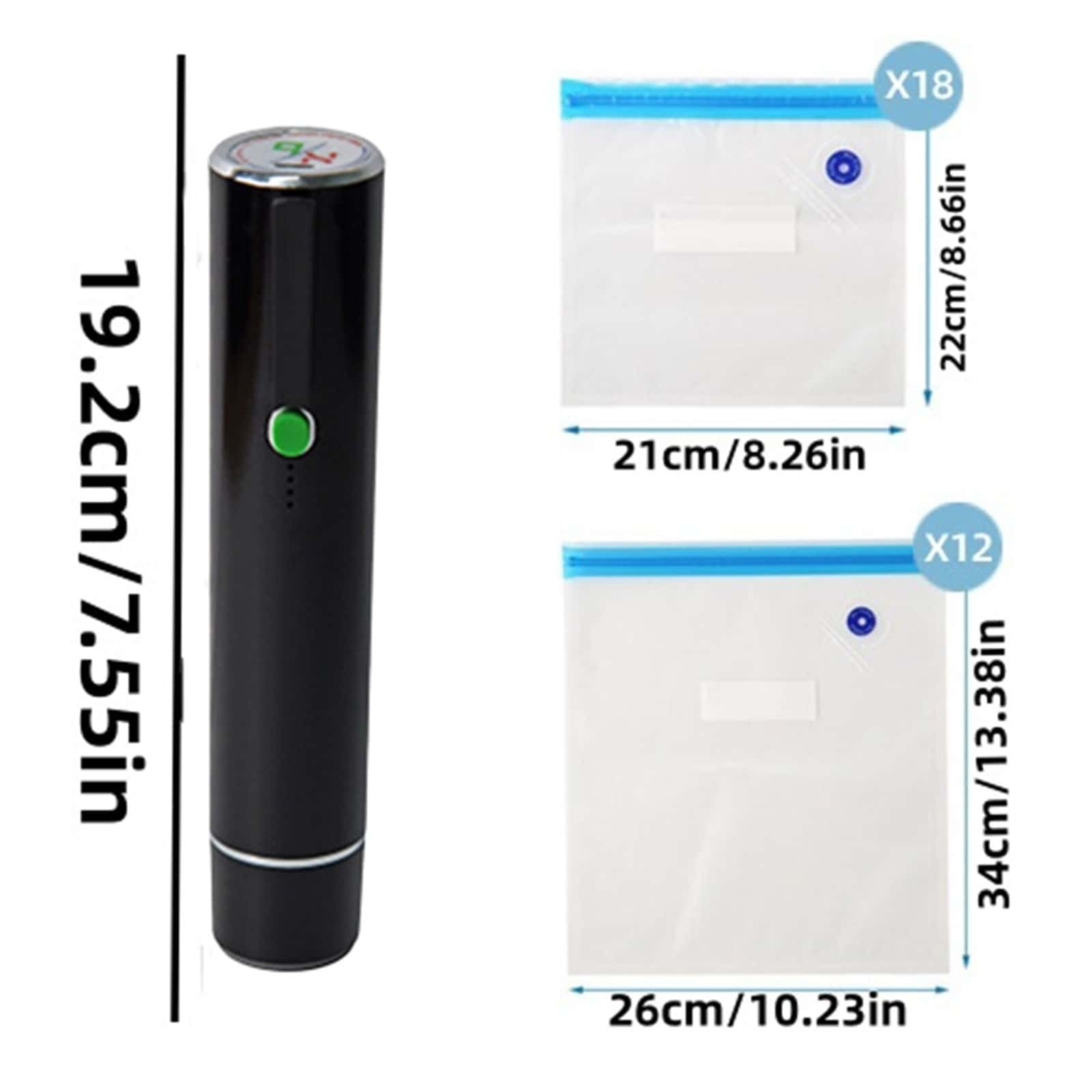 ZZERHUOO Household Handheld Mini Vacuum Sealer Food Preservation Compression Vacuum Sealer Portable Storage Vacuum Machine Wild Game Meat Bags 2lb Vacuum Sealed Freezer Wrap Vp215 Vacuum Sealer Heavy