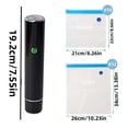 thumbnail image 2 of ERK Compact Vacuum Sealer for Food, Handheld Saver Vacuum Sealer Machine with 30 Reusable Bags for Preservation & Fresh White, 2 of 3