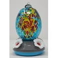 thumbnail image 4 of Griffin Products 16 oz. Blue Teal Hand Blown Glass Hummingbird Feeder, 4 of 14