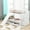 White, variant on [US IN STOCK] Twin over Full Bunk Bed with Drawers,Storage and Slide, Multifunction, White