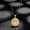 Gold, variant on UFO Alien Abduction Unique Laser Engraved Necklace Jewelry Boyfriend Gift