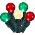 Shop Holiday Time Indoor & Outdoor LED Warm White, Green & Red Glass