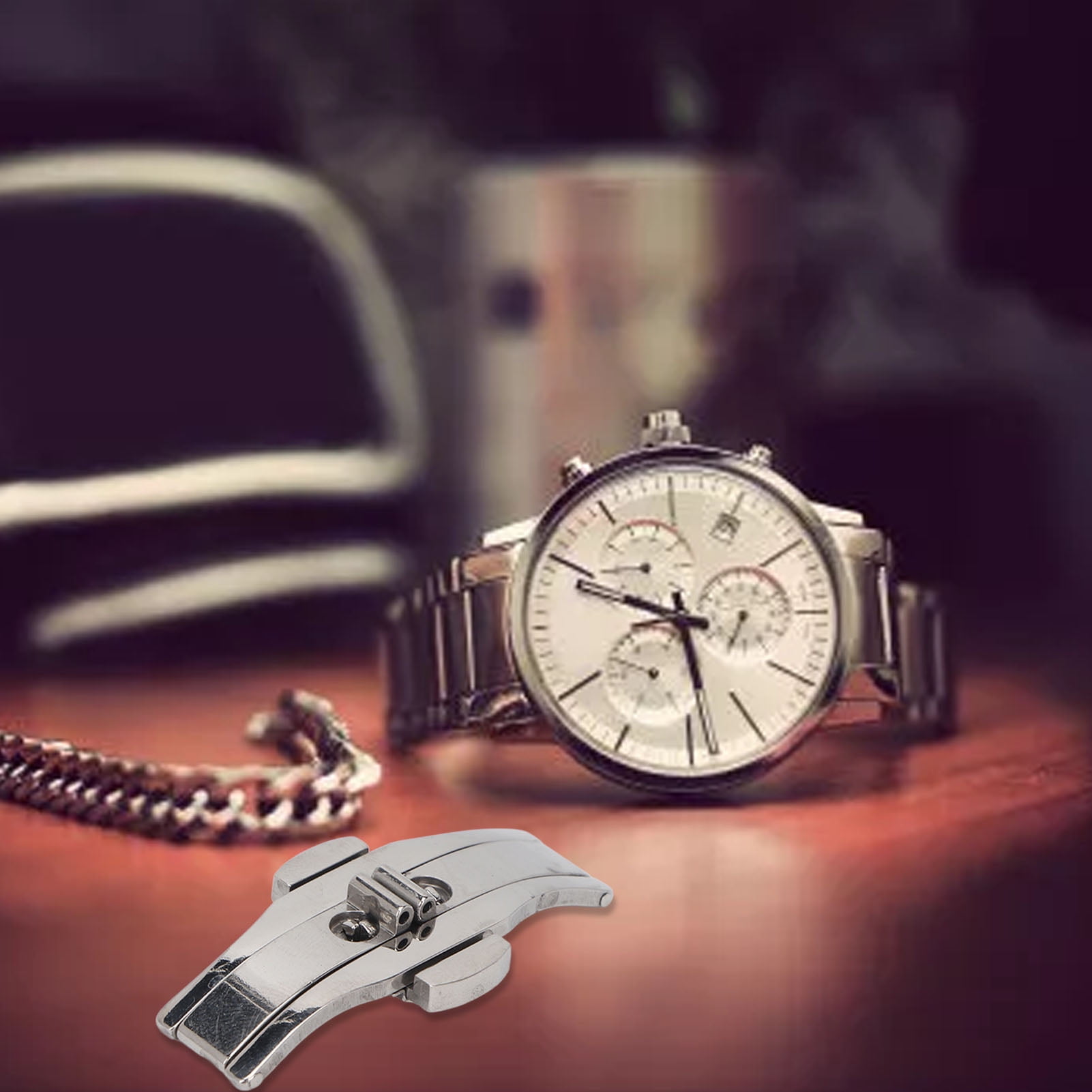 Boucle Papillon Fermoir Papillon Montre Boucle Papillon Pour