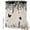Beige, variant on Shower Curtain Butterfly Leaf Shower Curtains for Bathroom Decor, Waterproof Polyester Shower Curtain Set with Hooks, Small Stall Size 36" x 72" Green Plant Silhouette