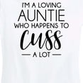 thumbnail image 3 of Instant Message - I'm A Loving Auntie - Women's Short Sleeve Graphic T-Shirt, 3 of 6