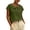 Army Green, variant on Summer Tops for Women 2026 Trendy Classic Casual Short Sleeve Sweetheart Circle Tops - Button Front for Everyday Beige M