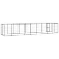 thumbnail image 3 of vidaXL Outdoor Dog Kennel Steel 21.78 m², 3 of 4