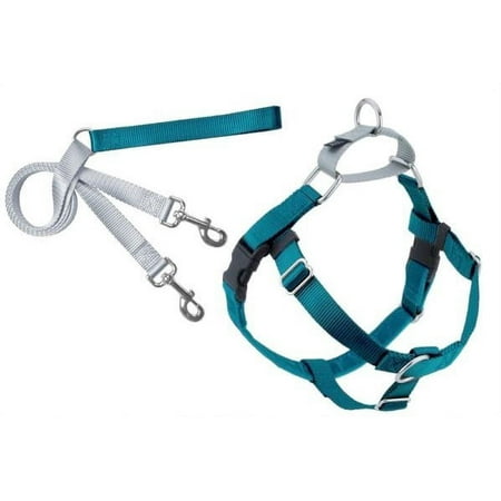 UPC: 0818557022013 | Freedom No-Pull Dog Harness Training Package with Leash  Teal Medium (1  wide)