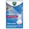 (2 pack) (2 pack) Vicks VapoShower, Shower Tablet, Shower Bomb, Aromatherapy Vapors, Eucaplytus & Menthol, Soothing Vicks Vapor Steam, 3ct
