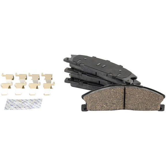 Front Brake Pad Set - Compatible with 2013 - 2019 Ford Explorer 2014 2015 2016 2017 2018