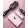 thumbnail image 5 of NEW! L’ange Blow All Out Value Set - Le Volume 2-in-1 Titanium Brush Dryer, Hair Wrap Towel Gentle Microfiber, Glass Hair Thermal Blowout Primer, Managé, 5 of 6