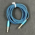 thumbnail image 4 of Opvise 1m Braided 3.5mm AUX Male to Male Stereo Audio Adapter Cable for PC DVD Speaker, 4 of 8