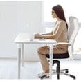 thumbnail image 4 of Laklulu Cojín de asiento de espuma viscoelástica para silla de oficina, cómodo cojín ortopédico antideslizante, cojín de asiento para ciática, alivio del dolor de espalda del coxis, cojín para el, 4 of 4