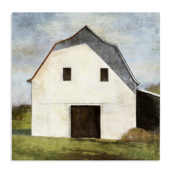 Stupell Industries Farmhouse Rural Barn Farm Canvas Art, 24 x 24, by Suzanne Nicoll