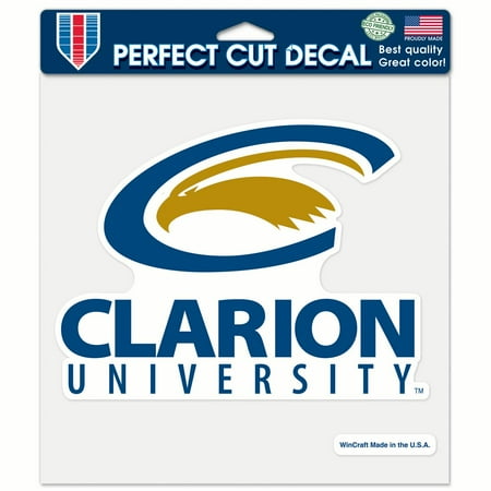Clarion Golden Eagles Official Ncaa 8 X Automotive Car Decal 8x8 By Wincraft 518781