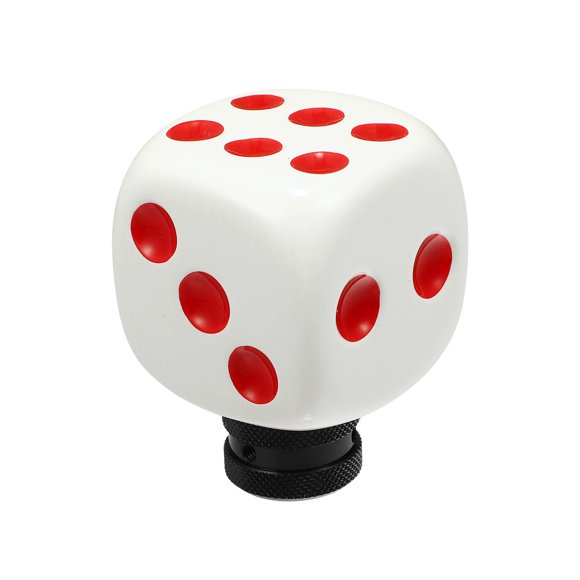 Diseño de Dados de Punto Rojo Blanco Cambio de Palanca de Cambios Manual de Palanca para Vehículo de Automóvil