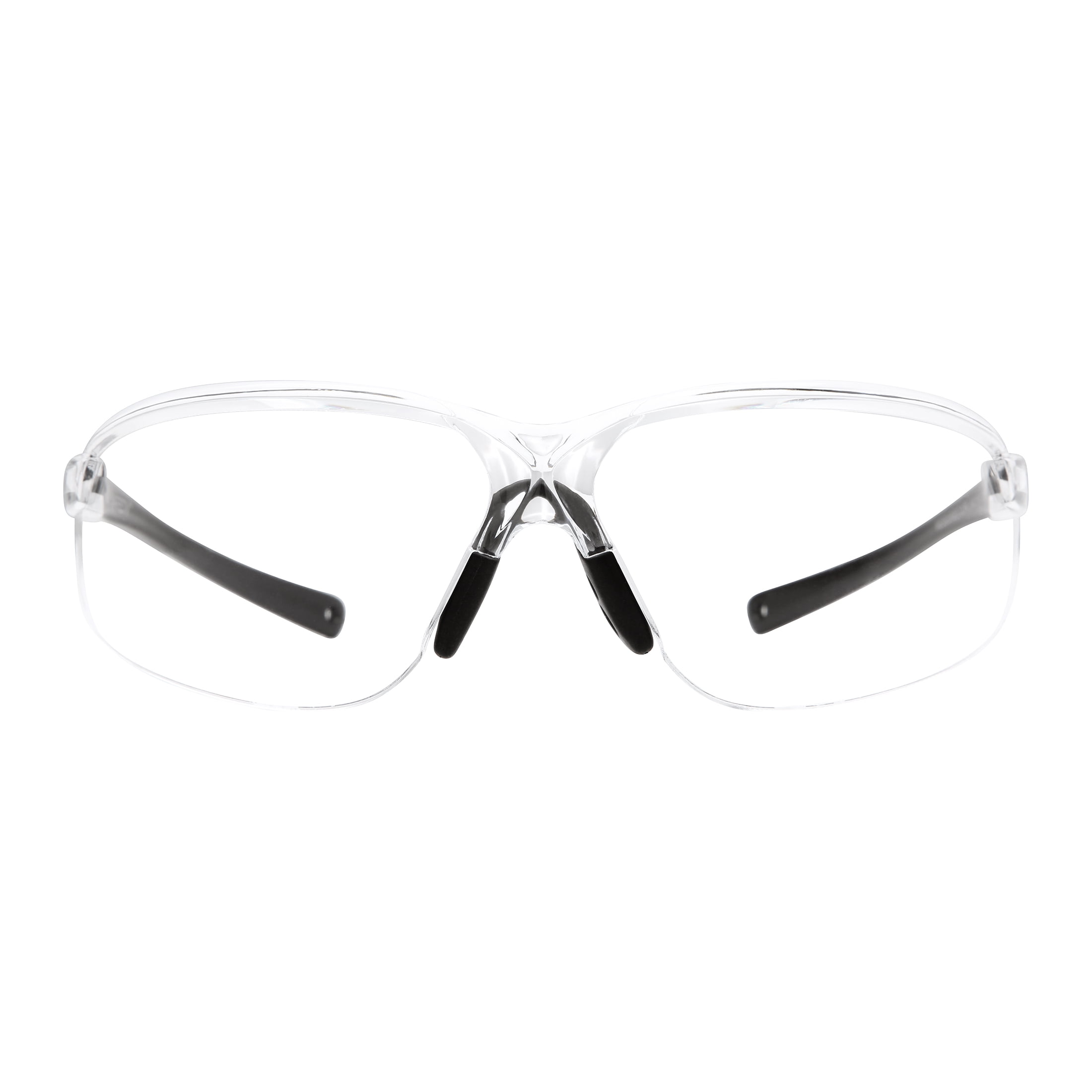 M+ Safety Glasses, Unisex, MS380569DCOLPK 2-Packs Lens Crystal, 2 units