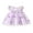 Purple, variant on Gupgi Summer Infant Girls Butterfly Tulle Dress 9 12 18 24 Months Baby Fly Sleeve Neck Tutu Dresses