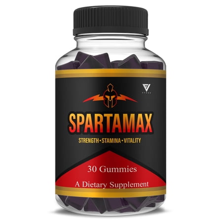 Spartamax Performance Gummies, Spartamax Advanced Daily Support and Energy Supplement (1 Month Supply)