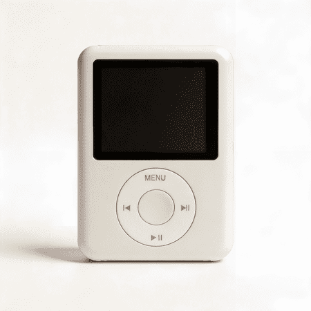 MP3 Player with 4GB Memory Capacity,Portable MP3 Media Player With Silicone Rubber Protector Case,Supports Music, Video & Image Playback For Portable Carrying