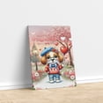 thumbnail image 3 of Happy Valentine’s Day Adorable Beagle Puppy Holding Heart Balloon Vertical Matte Canvas Poster Beagles Dog Lover Gifts Idea Wall Art Home Decor - 00030, 3 of 5