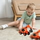 thumbnail image 3 of ToyKingdee Inertia Simulation Engineering Vehicle Toy Clamp Machine Grab Machine Drilling Rig Engineering Vehicle Simulation Model Toy Car Orange, 3 of 7