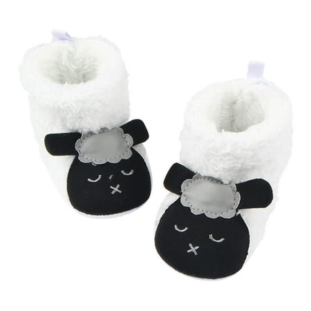 

TALKVE Toddler Baby Girls Boys Plush Animal Shoes Prewalker Sneakers Warm Boots