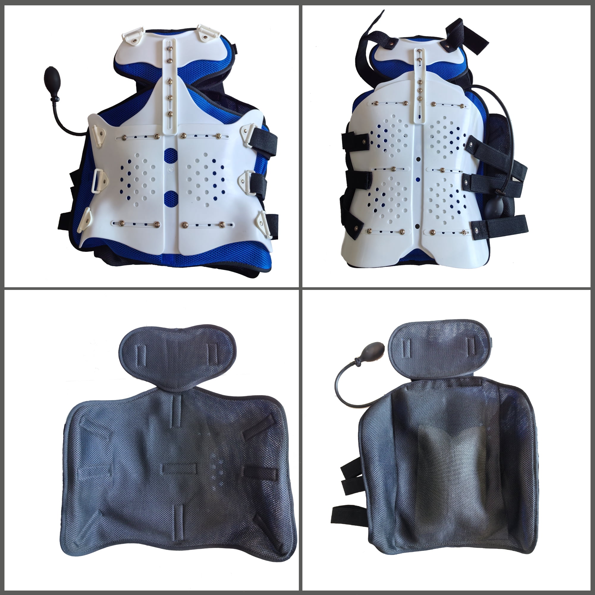 TLSO Inflatable Thoracolumbar Fixed Back Spinal Brace, Straightener for Fractures Mild Scoliosis & Post Surgery Support