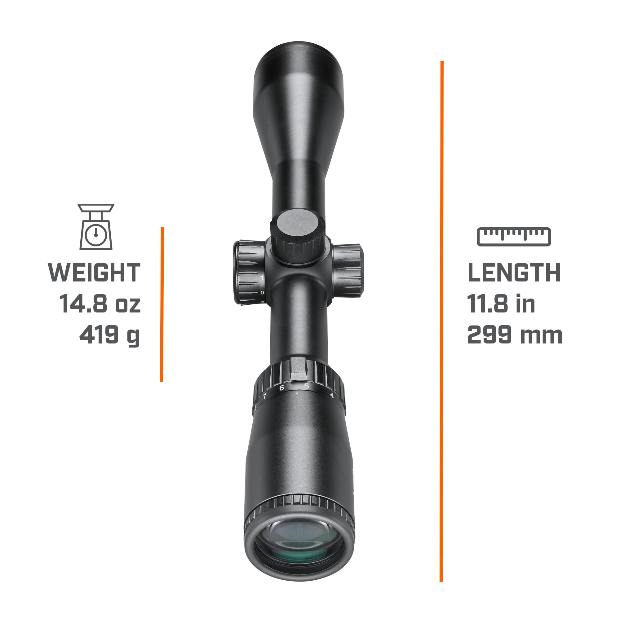 Bushnell Legend 3-9x40 Riflescope Riflescopes Black - Walmart