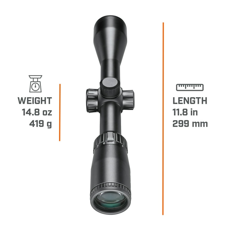 Bushnell Legend 3-9x40mm Riflescope, Matte Black, Multi-X