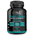 thumbnail image 3 of (5 pack) Health Dose Brain Dose Premium Nootropics - Mental Focus, Natural Energy & Vitamins - Caffeine-Free, 60-Count - For Men & Women., 3 of 10