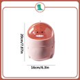 thumbnail image 4 of Skegnu Bedroom or Bathroom Mini Desktop Trash Can Cute Small Household Mini Coffee Table Melon Peel Storage Bucket Bedroom With Lid Trash Can Kitchen Trash Can on Clearance, 4 of 5