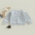 thumbnail image 4 of CNKOO Vêtements Chauds d'Hiver pour Bébé Garçon Fille Sweat à Col Rond Pull à Manches Longues Tenue d'Automne, 4 of 7