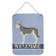thumbnail image 1 of "Treasures Saarloos Wolfdog Welcome Metal Print, 16"" x 12"", Multicolor" Caroline's Treasures BB8296DS1216, 1 of 1