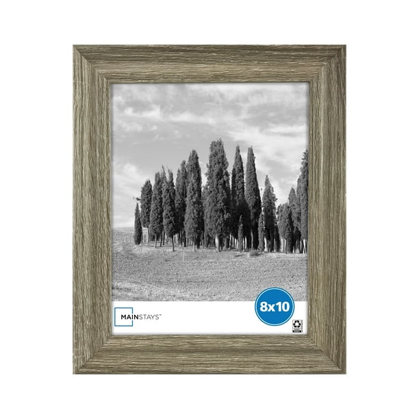 Mainstays Traditional 8x10 Rustic Gray 1.46" Gallery Wall Frame