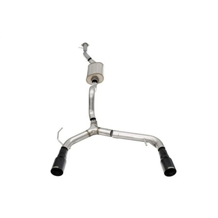 Corsa Performance 21206Bpc Sport Cat Back Exhaust System Fits 21 23 Bronco Fits select: 2021-2022 FORD BRONCO BASE/BIG BEND/BLACK DIAMOND/OUTER BANKS