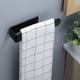 thumbnail image 5 of Toallero de apariencia minimalista, toallero autoadhesivo de acero inoxidable, instalación sin perforaciones para superficies lisas en baños y cocinas modernas, 5 of 5