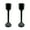 Black, variant on Bergamo Art 14" Decorative Handmade Aluminum Modern Candle holder Set of 2